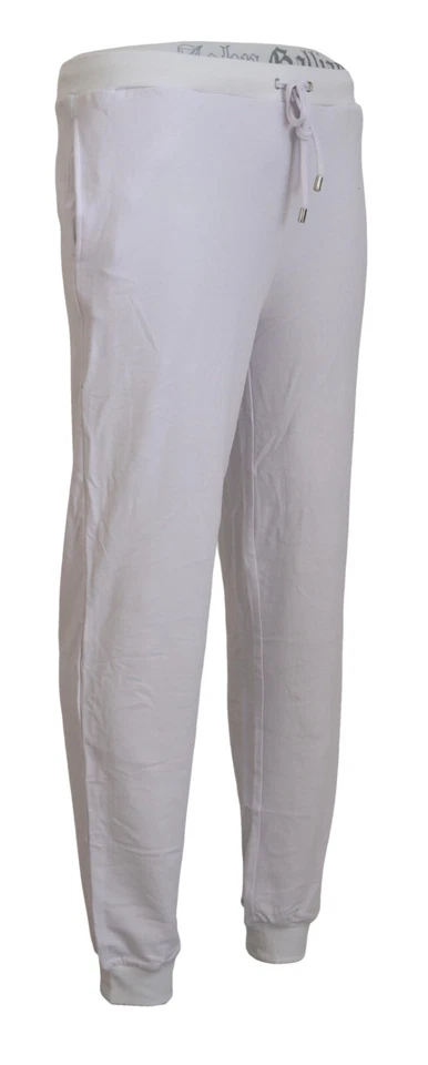 Pantalones de chándal John Galliano blancos con logotipo de algodón para hombre IT46/W32/S PRECIO DE VENTA SUGERIDO POR EL FABRICANTE 250usd Foto 2 de 4