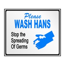 Industrial Decals Horizontal Vinyl Stickers Restroom Sign F Safety Sign Label