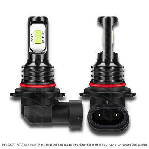 9006 9005 LED Headlight Kit Combo Bulbs 12000K High Low Beam Ice Blue 8000K - Picture 17 of 17