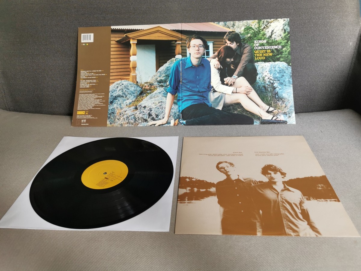 Quiet Is the 〜/ Kings Of Convenienceレコード Kings Of Convenience - Quiet Is The New Loud NEW Vinyl