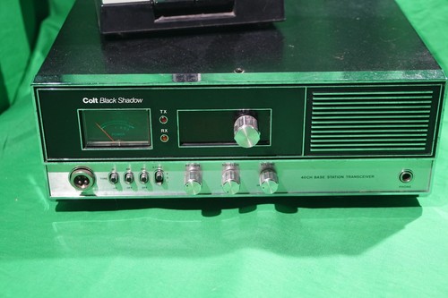 Colt Black Shadow CB Radio With hy power hy gain Mic (Untested) - Picture 2 of 13