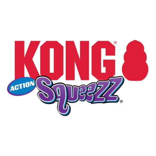 KONG Squeezz Action Ball Dog Toy (Small, Medium, Large) - Picture 5 of 10