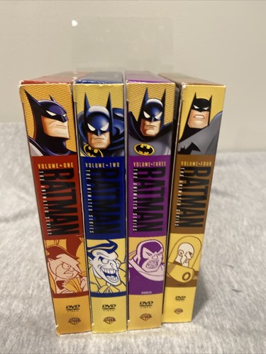 BATMAN The Animated Series Volumes 1-4 DVD Box Sets DC Comics Classic Collection