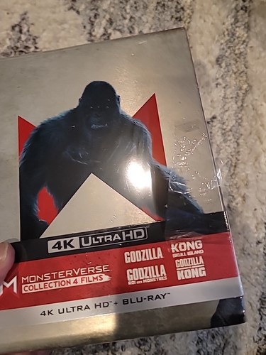 GODZILLA KING KONG 4K UHD Blu-ray Monsterverse Steelbook Collection MINOR DENTS - Picture 18 of 18