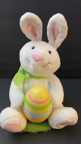 Rockin' Rabbit Plush Hallmark 12” Animated Easter Bunny & Chick VIDEO - Picture 2 of 4