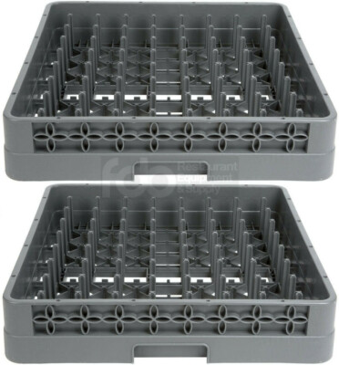#ad #ad 2 PACK Commercial Dishwasher Flatware Peg Cup Glass Plate Tray Dish Washing Rack $67.00