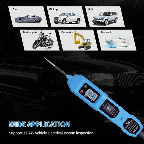 Luz de prueba de sonda probador eléctrico de circuito de alimentación automotriz digital de 3,5-36 V - Imagen 11 de 12