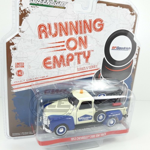 1/43	FURGONETA ASISTENCIA GRUA CHEVROLET 3100 TOW TRUCK PIC-UP BFGOODRICH - Imagen 1 de 2