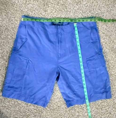 Polo Ralph Lauren Linen Blue Shorts - Size Large - Picture 7 of 7