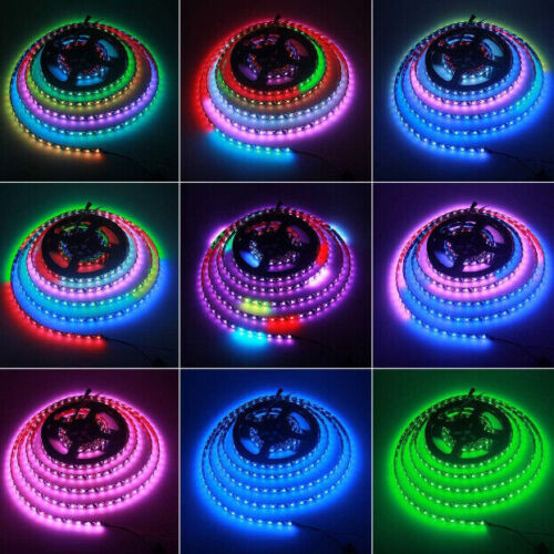 5M 12V WS2811 Addressable Dream Color 150/300 5050 RGB IC Pixel LED Strip Lights - Picture 11 of 17
