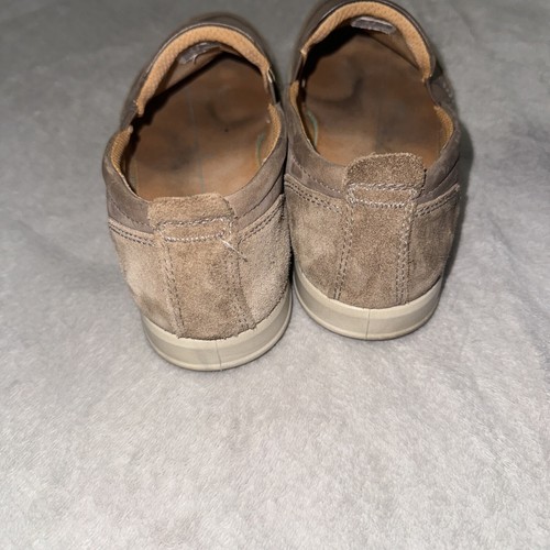 Ecco Collin 2.0 Slip On Loafer Shoes Mens EU 43 US 9 Brown Leather Nubuck - Picture 3 of 8