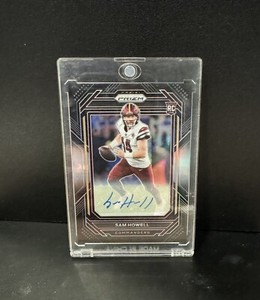 2022 Panini Chronicles - Prizm Black Silver #PB-10 Sam Howell (RC) Auto