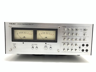 TEAC AP-500 Very RARE Peak Program Meter Unit Vintage 1977 Manual