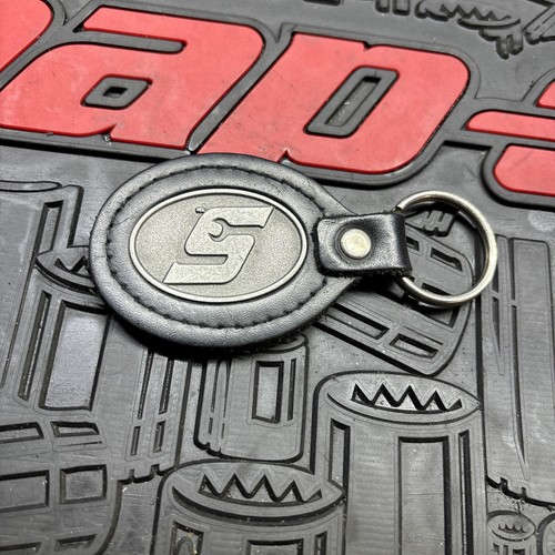 Snap On Tools Leder schwarz & silber Schlüsselanhänger Schlüsselring 85. Jubiläum 1920-2005 - Bild 1 von 2