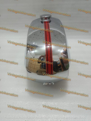 Kreidler Florett RS50 Chrom & Lackierter Benzintank Mit Deckel Modell 1980 Stahl - Bild 4 von 6