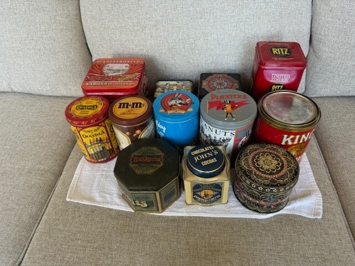 Vintage LOT of Collectable Advertising Metal Tins  - Picture 3 of 6