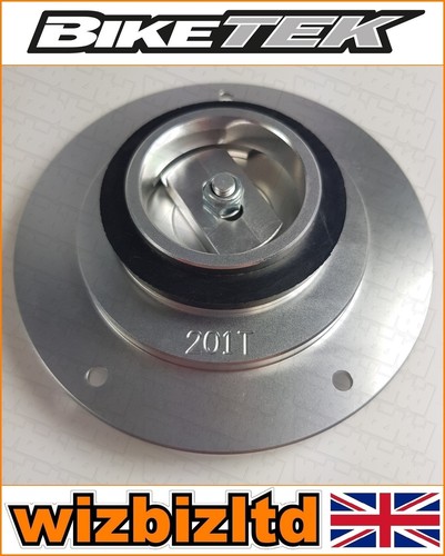 Tapa de combustible Biketek Silver cuarto de vuelta (tapa de gas) Honda CBR 600RR 2003-2013 FFCH05 - Imagen 6 de 12