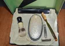 VTG BESTMADE Shaving Set Brush Safety Razor & Brush Toothbrush