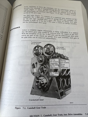 EMD 710G3/G3A Engine Maintenance Manual Turbocharged June 27, 1990 - Picture 20 of 24