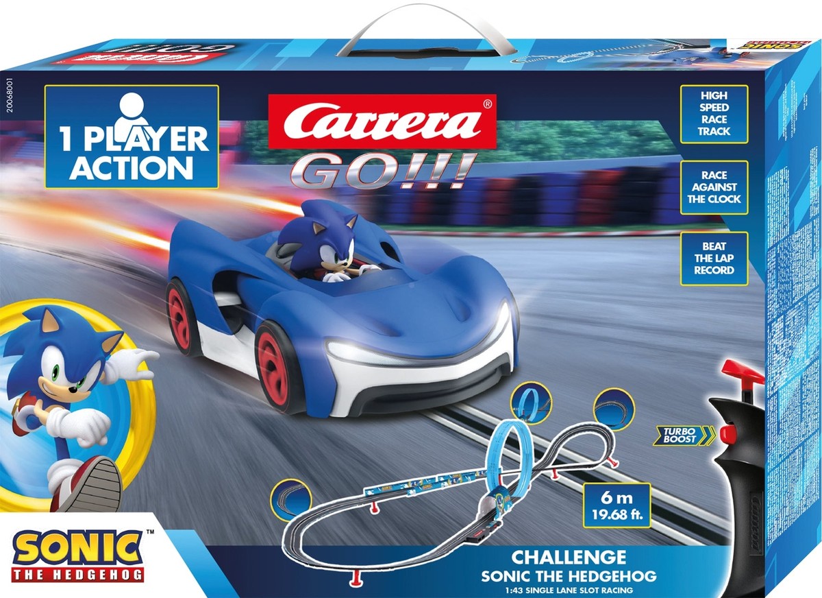 Carrera GO!!! Sonic the Hedgehog™ Challenger Single-Lane Racetrack