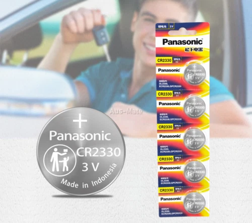 Genuine Panasonic CR2330 Li Battery 3V Coin lithium Button Battery (AU Stock) - Picture 2 of 4