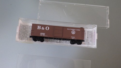 N Scale Micro-Trains USA Baltimore Ohio / B&O 40' USRA Steel Box Car New NIB