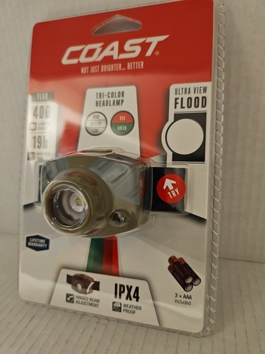 Coast FL68 Tri-Color LED-Stirnlampe, 400 Lumen - Bild 3 von 14