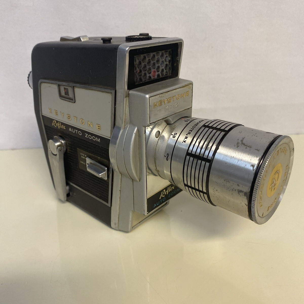 Vintage KEYSTONE 8 mm Movie Camera K-12 Reflex Auto Zoom | eBay