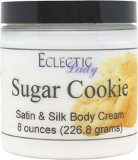 Sugar Cookie Satin and Silk Cream, Body Cream, Body Lotion