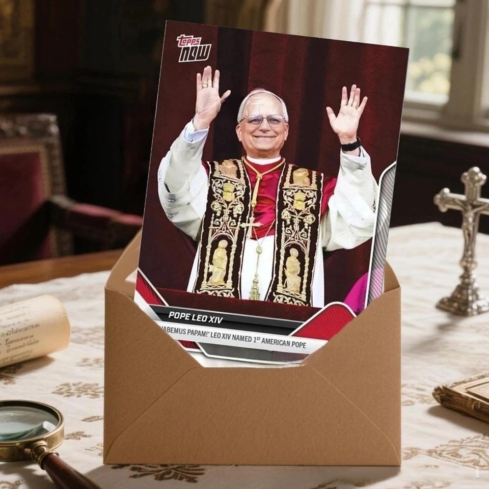 Pope Leo 2025 #POPE Topps Now