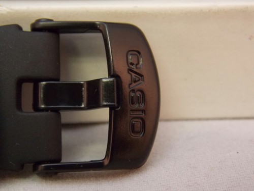 Casio Watch Band HDD-600 18mm Black Resin Illuminator Sport Strap Watchband - Picture 4 of 6