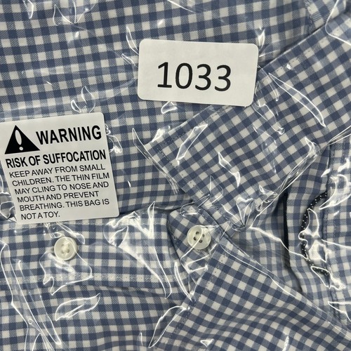 Faherty Reserve The Movement Camicia Uomo Manica Media Lunga Bottoni Plaid - Foto 21 di 21