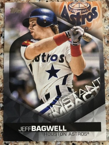 Topps Series 2 2018 Instant Impact Black Jeff Bagwell #d 29/299 #36 Astros - Imagen 1 de 2