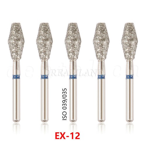 5pc/pack Dental FG Diamond Burs for High Speed Handpiece Friction Grip 1.6MM Bur - 第 87/107 張圖片