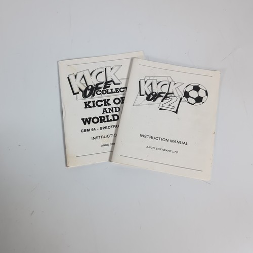 Kick Off Collection Big Box Commodore 64 Computer Videospiel Handbuch PAL ANCO - Bild 8 von 10