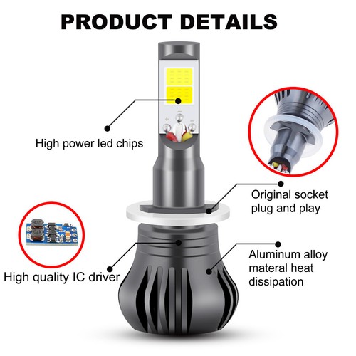 Bombillas estroboscópicas LED LED blanco y amarillo para Chevy c5 Corvette 1997-2004 - Imagen 4 de 8