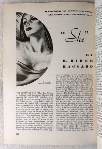 Golden Book Magazine - Lot of 3 - 1935 - Rider Haggard, Saki, Sinclair Lewis - Imagen 12 de 12
