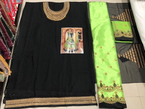 Salwar Kameez Pakistani Designer Indian Wedding Suit Dress New Year Ethnic Party - Picture 4 of 9