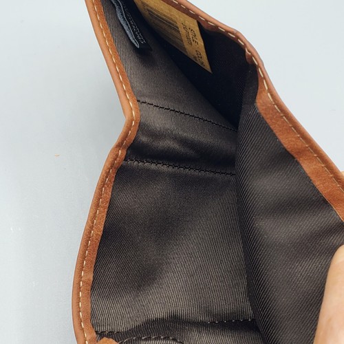 LEVIS HERREN BRAUN SCHMALE DREIFACH FALTBARE GELDBÖRSE NEU MIT ETIKETT SCHNELLER VERSAND - Bild 5 von 8