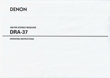 denon dra 37