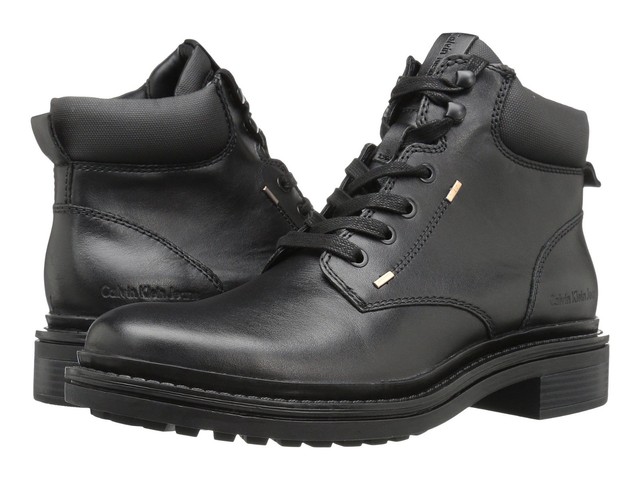 calvin klein combat boots