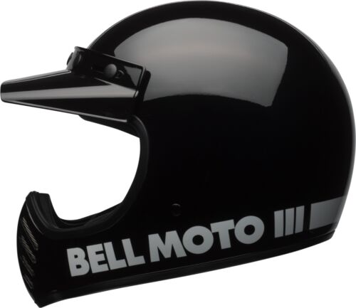 Bell Moto-3 Motorcycle Helmet Classic Vintage Retro Style - CHOOSE SIZE & COLOR - Picture 42 of 53