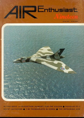 AIR ENTHUSIAST AEQ 19 F-84 THUNDERJET USAF KOREA_RAF V-FORCE_WW2 A5M_DOUGLAS DC2 - Picture 1 of 3