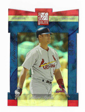 Albert Pujols 2002 Donruss Elite Aspirations Die Cut #68, S/N 4/5! RARE!