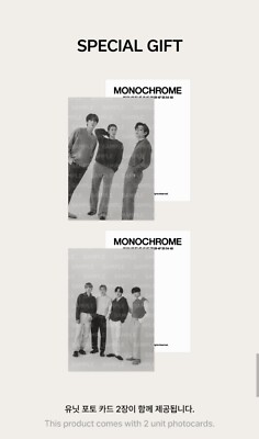 BTS MONOCHROME MNCR RING (BLACK) Size M (KR 11, US 7