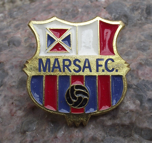 Marsa FC Malta Sports Football Club Soccer Team Supporters Tie Pin Badge - Picture 3 of 4
