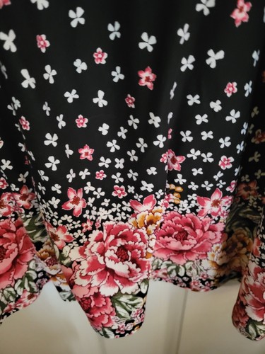 Juniors Black & Pink Dress, sz Xl (15-17), by No Boundaries - Picture 4 of 5