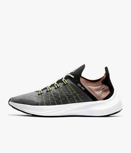 Nike MEN'S EXP-X14 SIZE 11.5 Desert Dusk Black White Grey RUNNING SHOE BRAND NEW