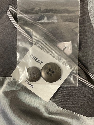 Men's Balmain Paris 100% Wool Light Grey Jacket 40 Short - Picture 12 of 15
