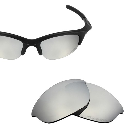 LO Anti-seawater Silver  Polarized Lens Replacement for-Oakley Half Jacket - Picture 1 of 2